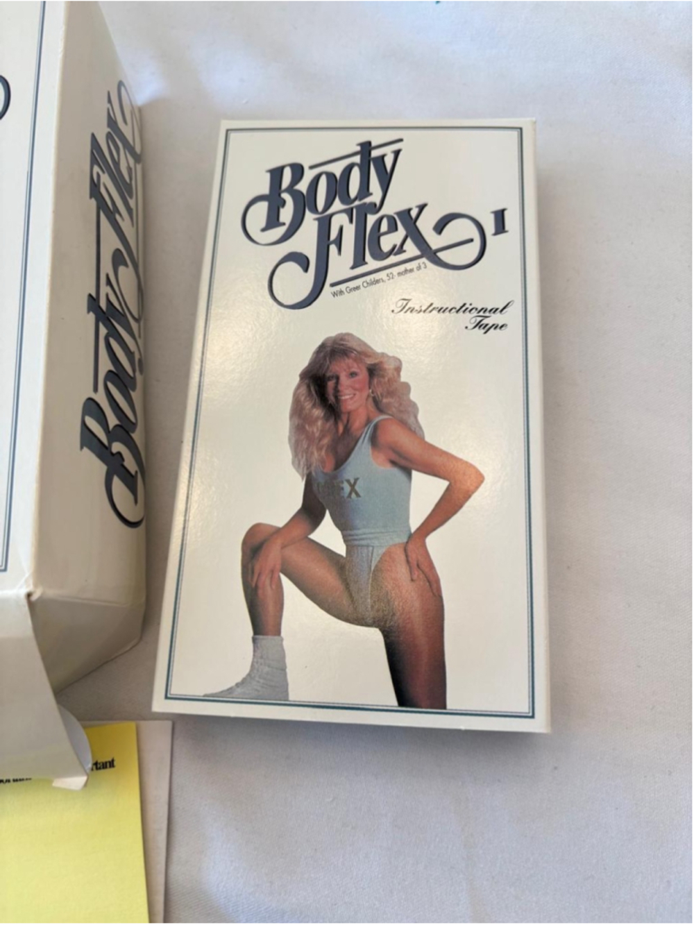 Body Flex Instructional & Motivational VHS Tape Set One Size White Blue #E104